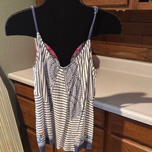 Cabi Striped Tank Top